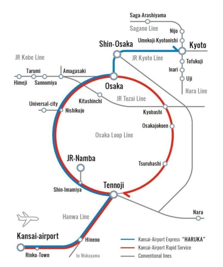 Shinosaka Jr 30s, Direct To Kansai Airport 關西空港直達, Umeda 6min, Kyoto 25min, Early Check In 公寓 *